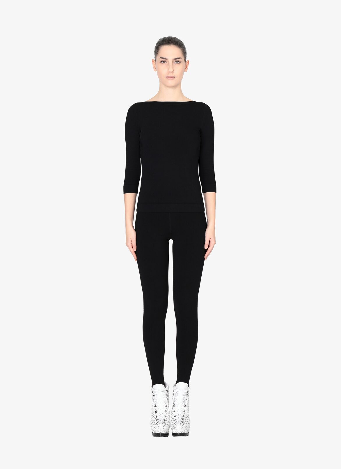 Low boots ALAÏA WHITE LOW BOOTS